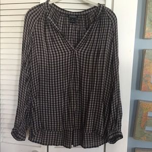 V neck blouse!
